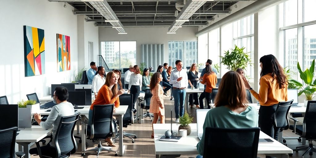 Bright, innovative, and dynamic business environment.