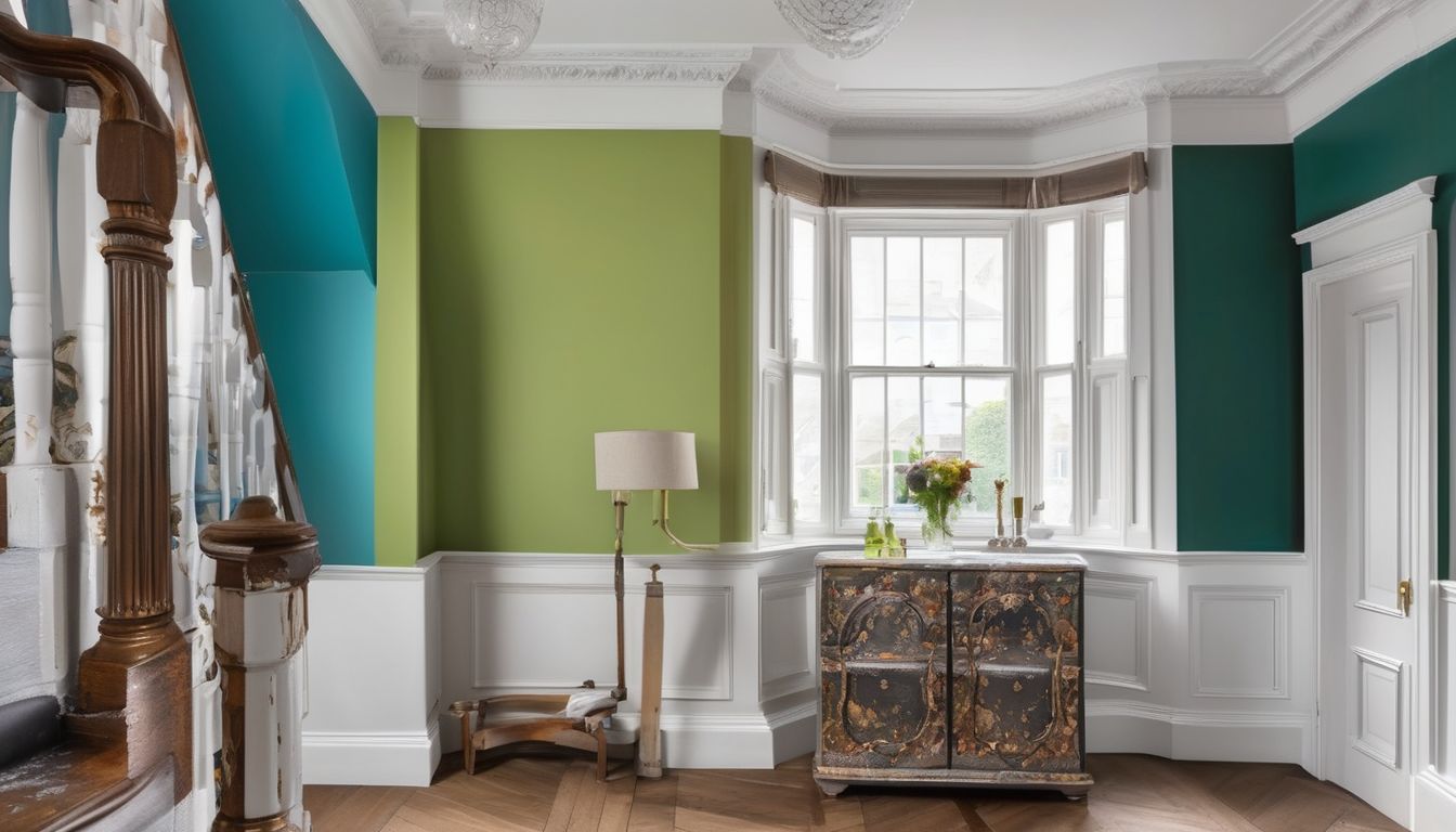 professional painters decorating London home