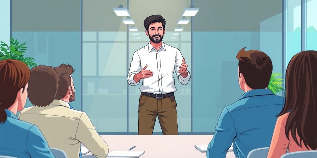 Illustrative image of a training director.