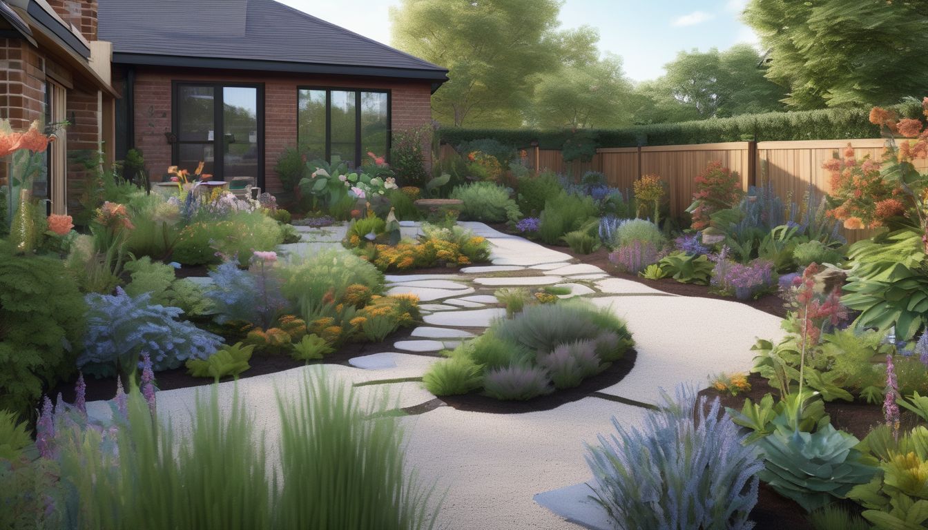bird-friendly garden with smart landscaping and managing predators