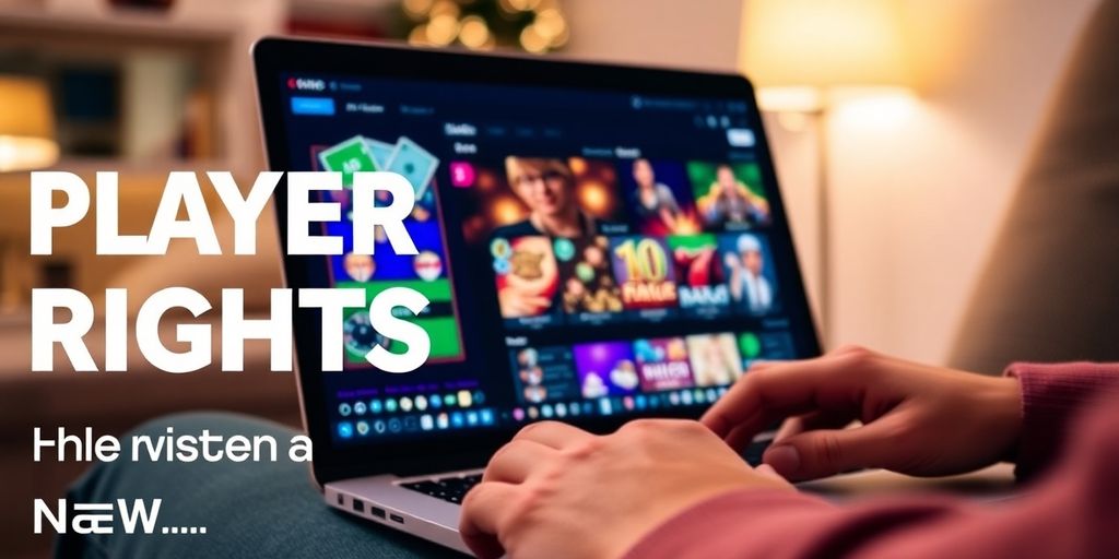 Person playing an online casino game on a laptop.