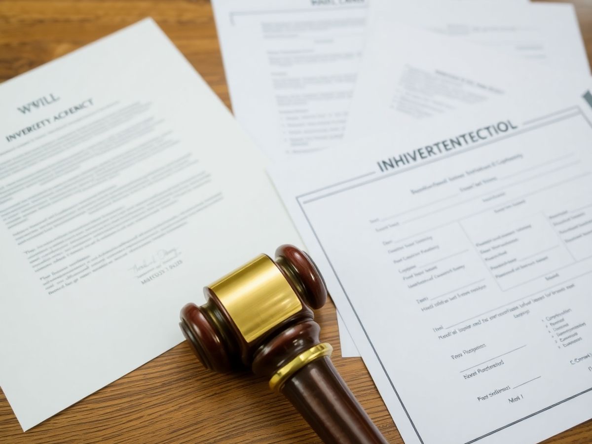 Documente legale pentru succesiune și moștenire.