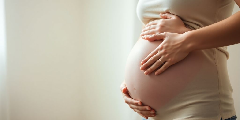 Mother and baby healthy with omega 3.