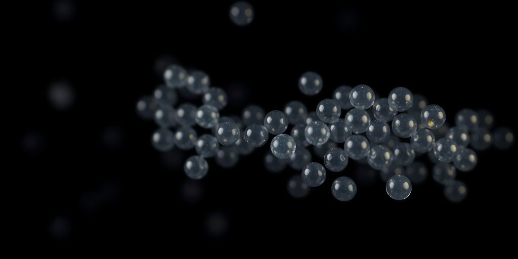 Nanoparticules polymères au microscope électronique