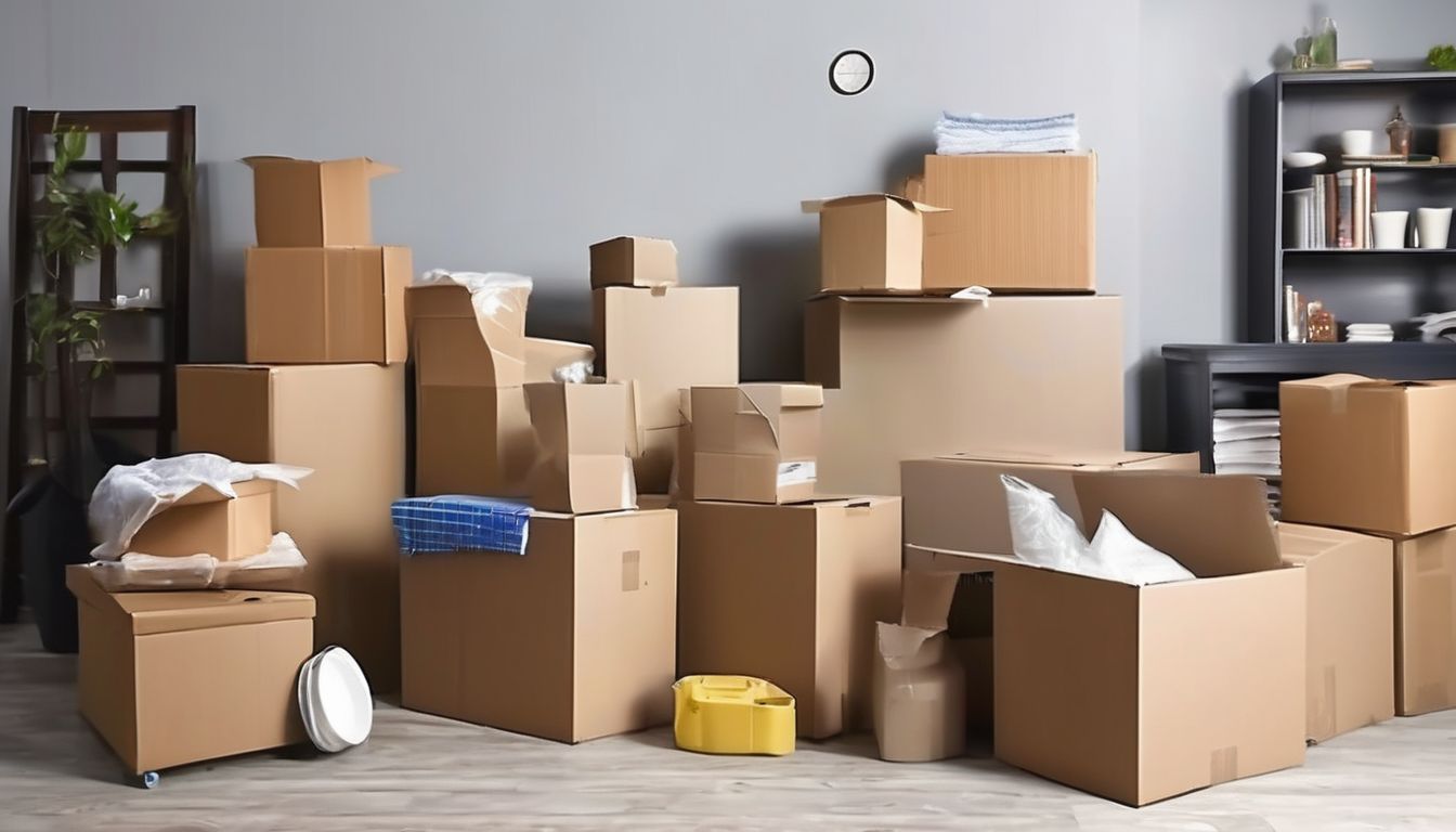 packing service for house and office removals in London