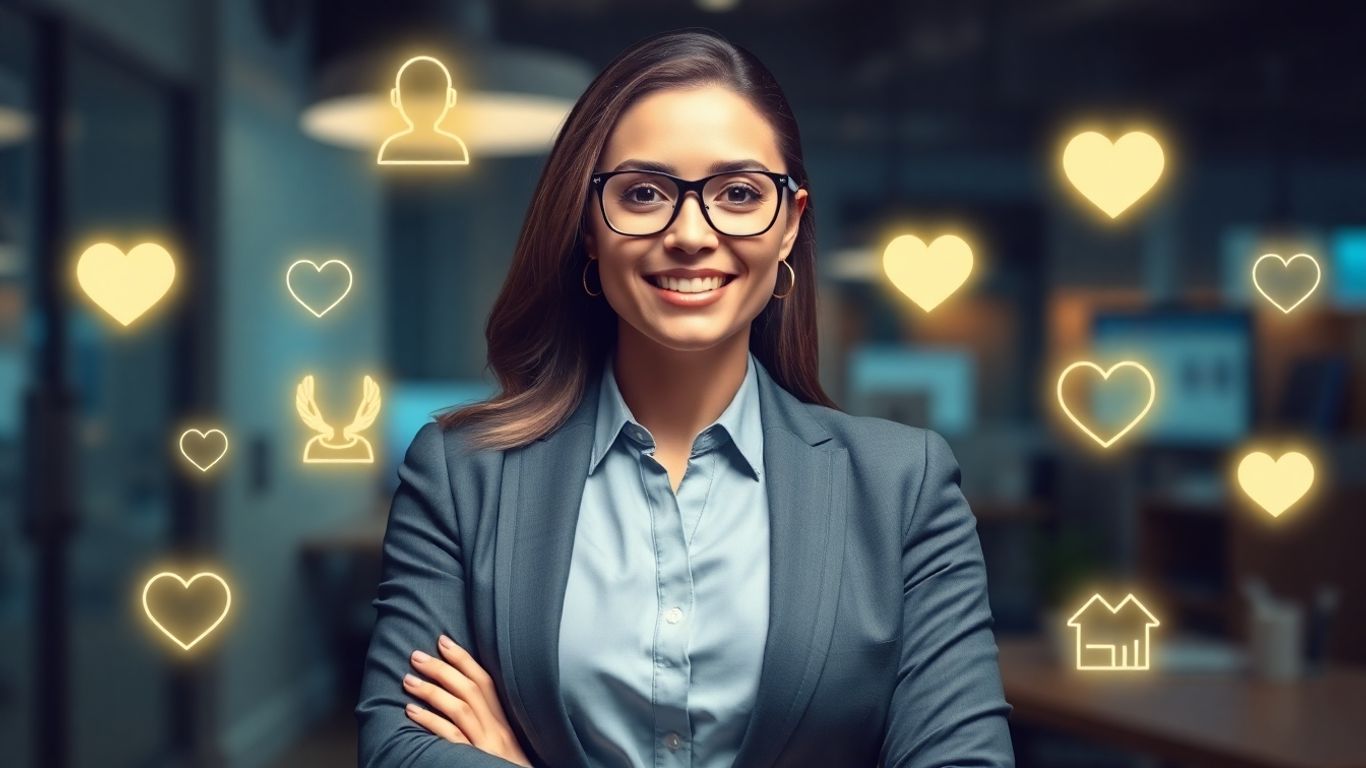 Professional success and positive feedback icons