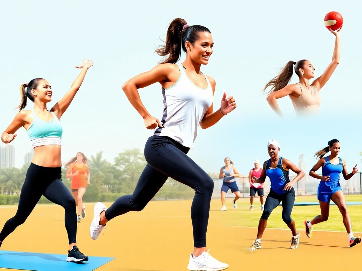 Celebrități făcând sporturi diverse pentru menținerea condiției fizice.
