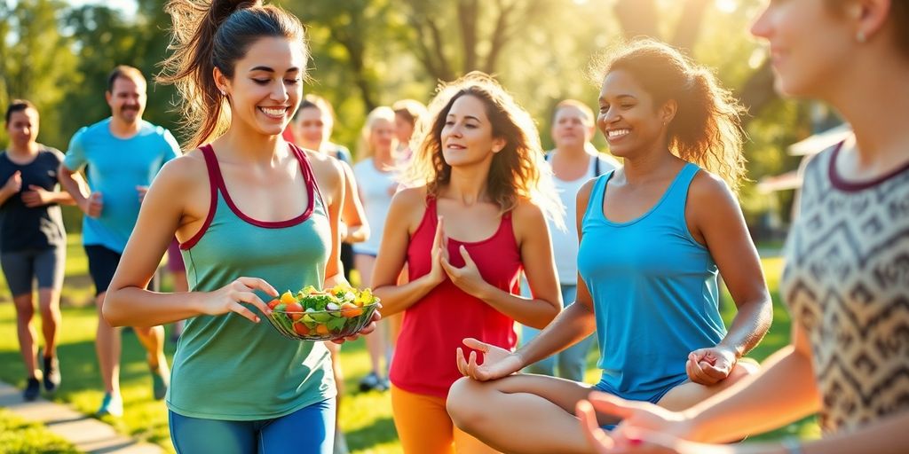 Person smiling, feeling healthy and vibrant.