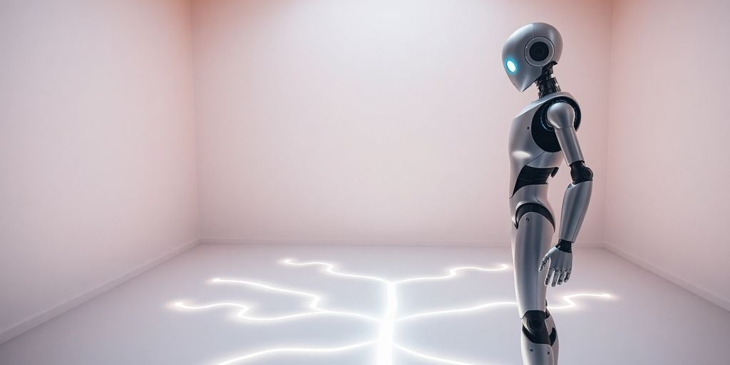 Robot navigating complex environment