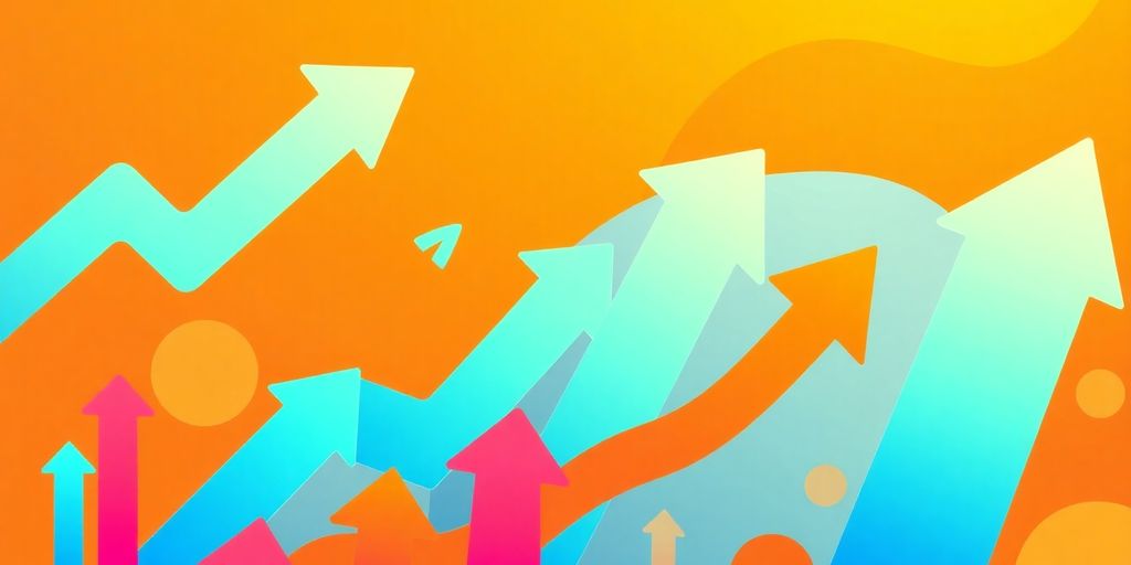 E-commerce growth concepts with digital elements.