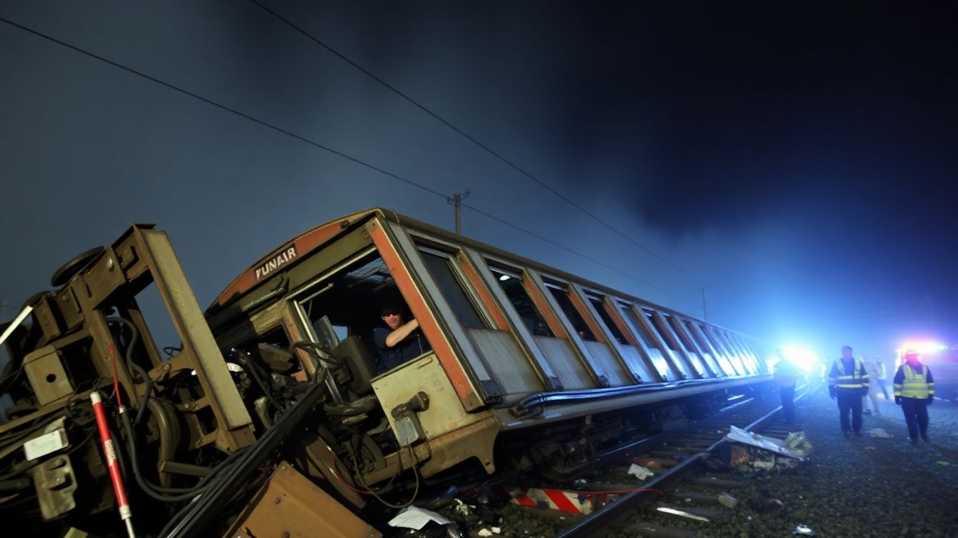Déraillement funiculaire Lisbonne: métal tordu, débris, secours.