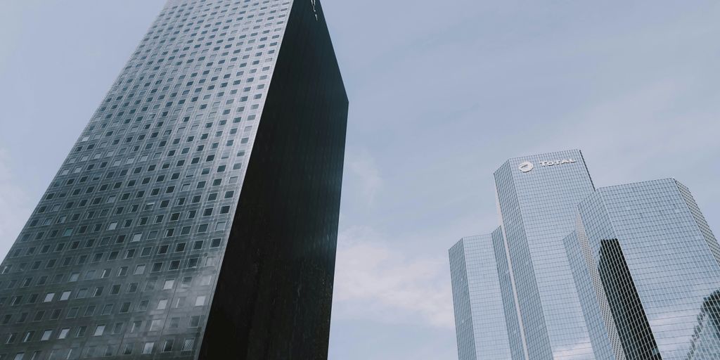 gray high rise buildings