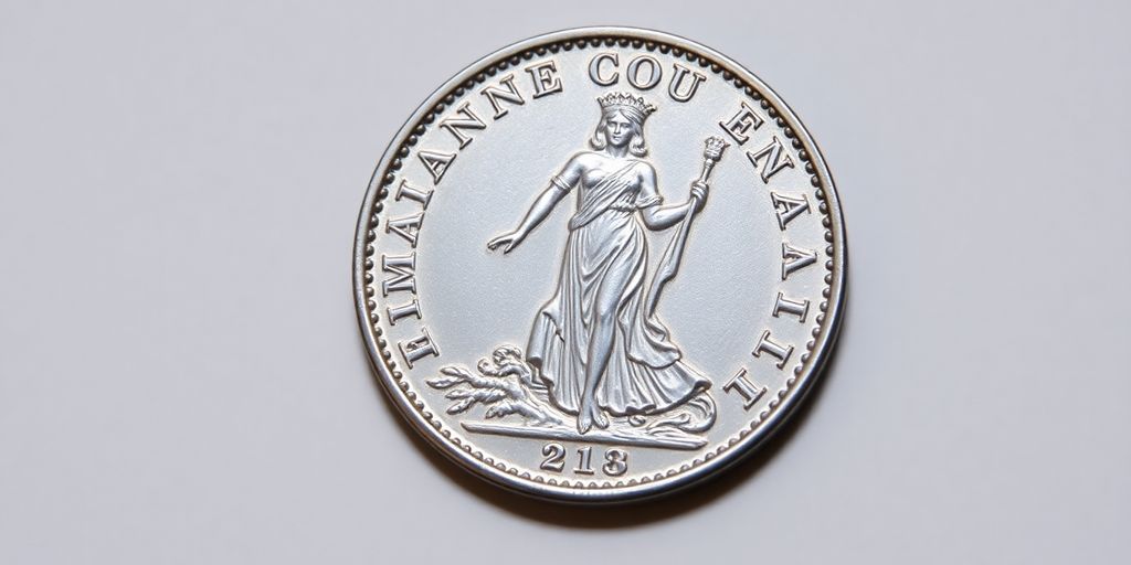 La pièce Marianne Coq sur fond blanc.