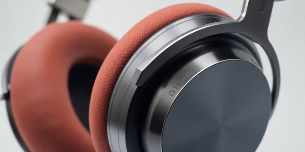 Grado SR80x Kopfhörer in Nahaufnahme.