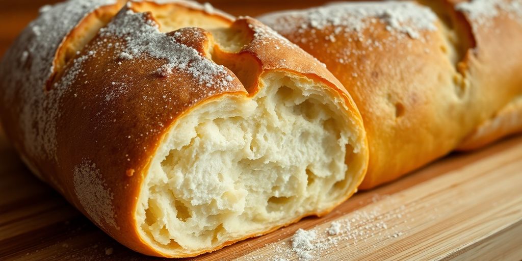 Pane ticinese fresco, crosta dorata, mollica soffice.