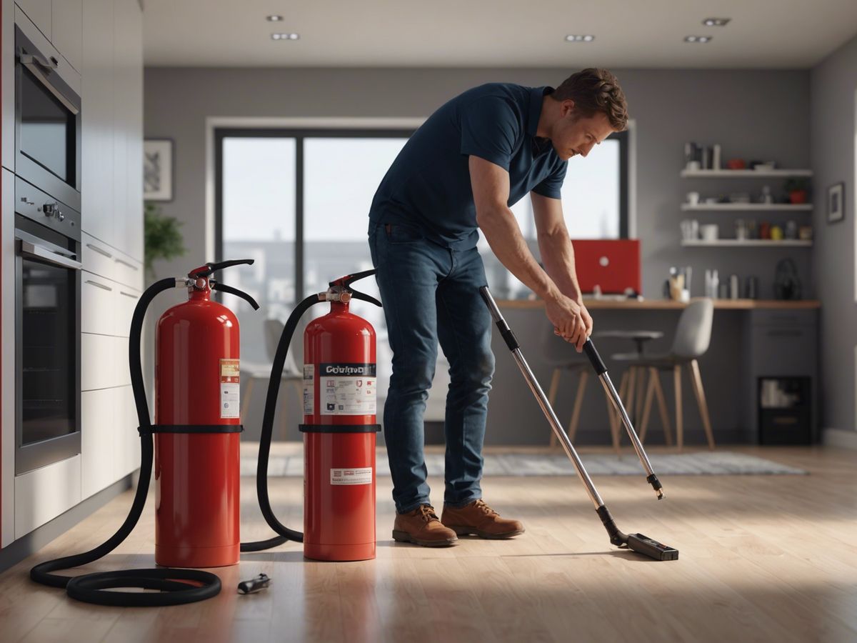 גלגלון כיבוי אש לבית פרטי