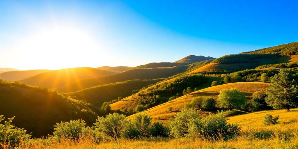 Scenic view of a tax free state landscape.