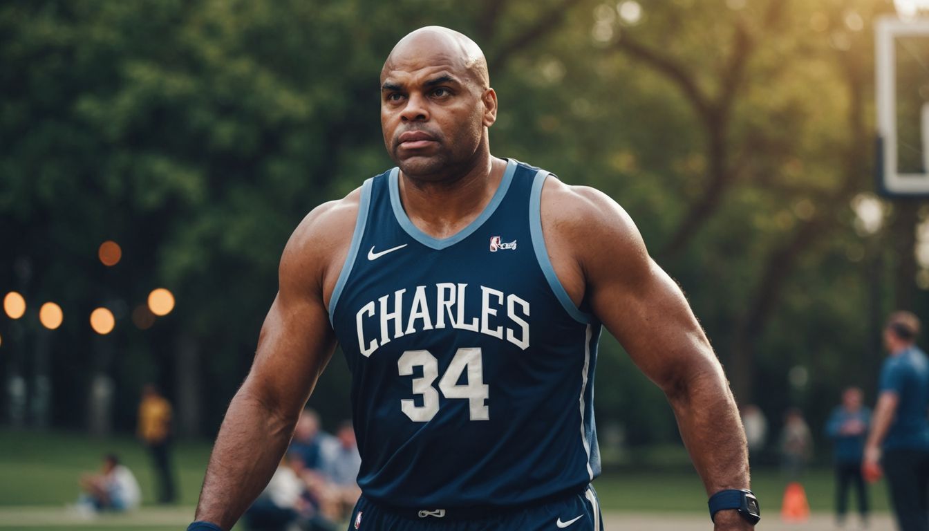 Charles Barkley after weight loss with Mounjaro