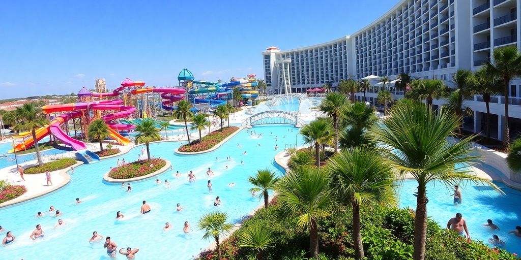 Tidal Cove waterpark, Aventura, Florida.