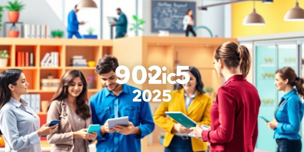 Engaged professionals delivering diverse services in vibrant settings.