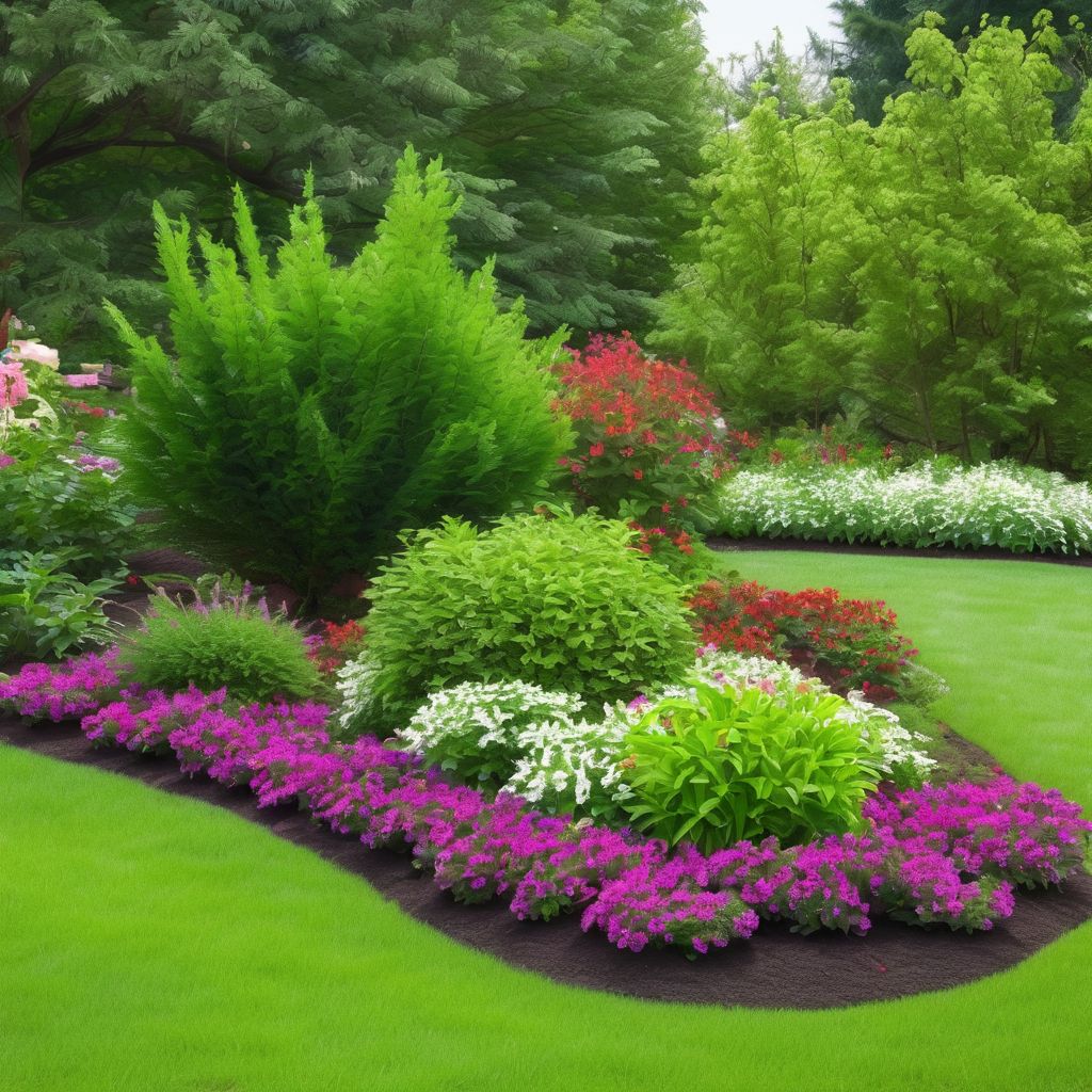 garden fertilizer application in large area