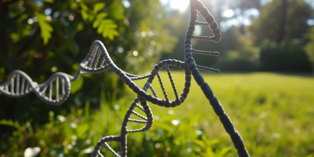 Genes and environment interacting.