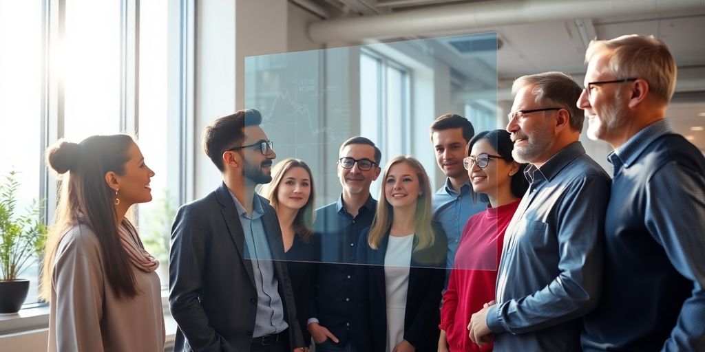 Sunrise illuminates a diverse group of focused investors.