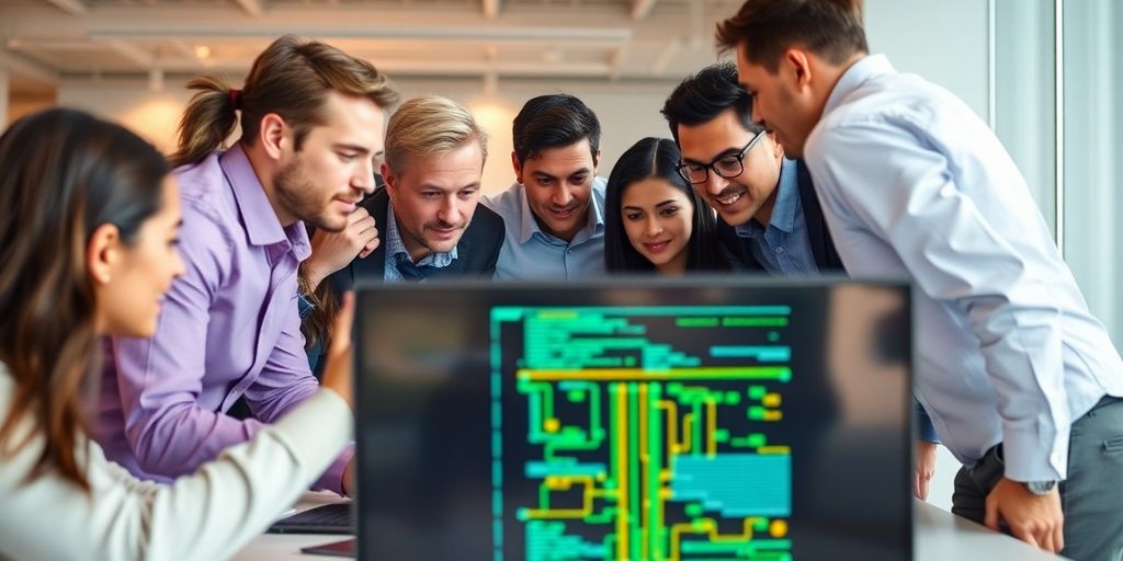 Team working on cyber incident response