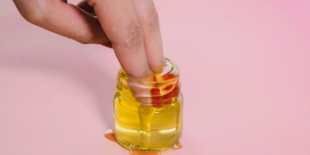 jar of oil