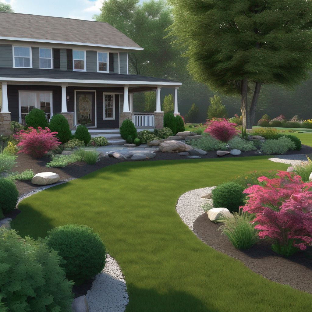 landscape design concept creation seasonal maintenance