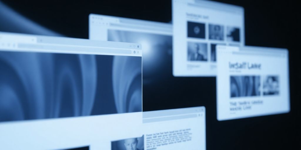 Pages web numériques, enchaînées, fluides.