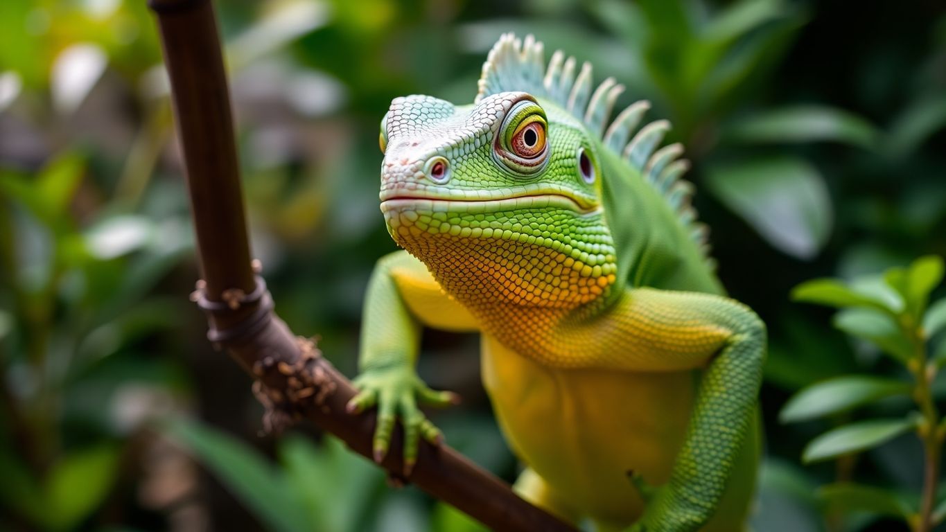 Explorando a Biologia das Iguanas