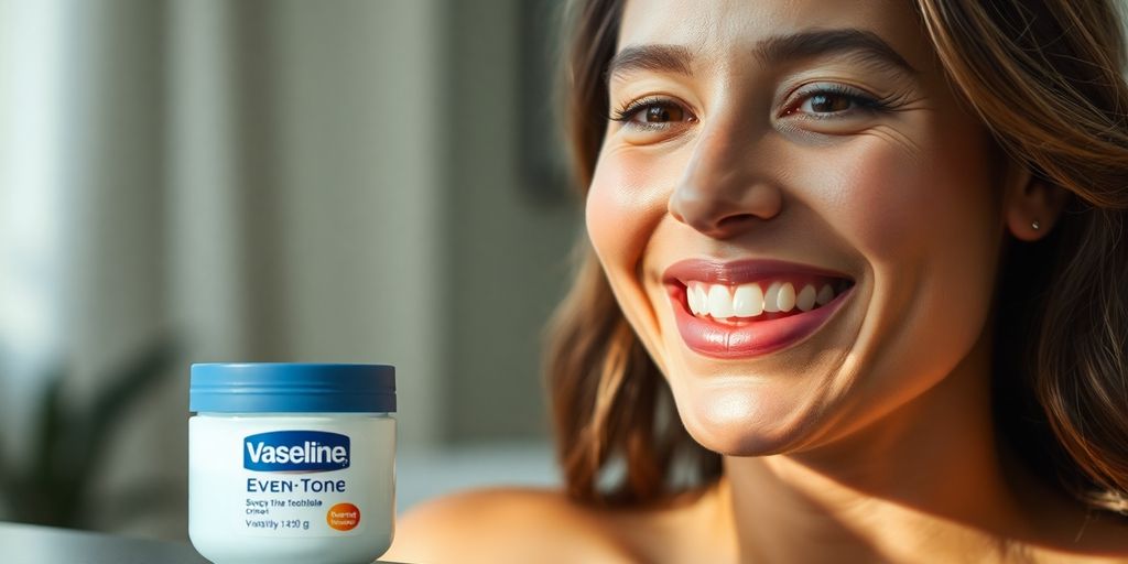 Brighter skin with Vaseline Even Tone.