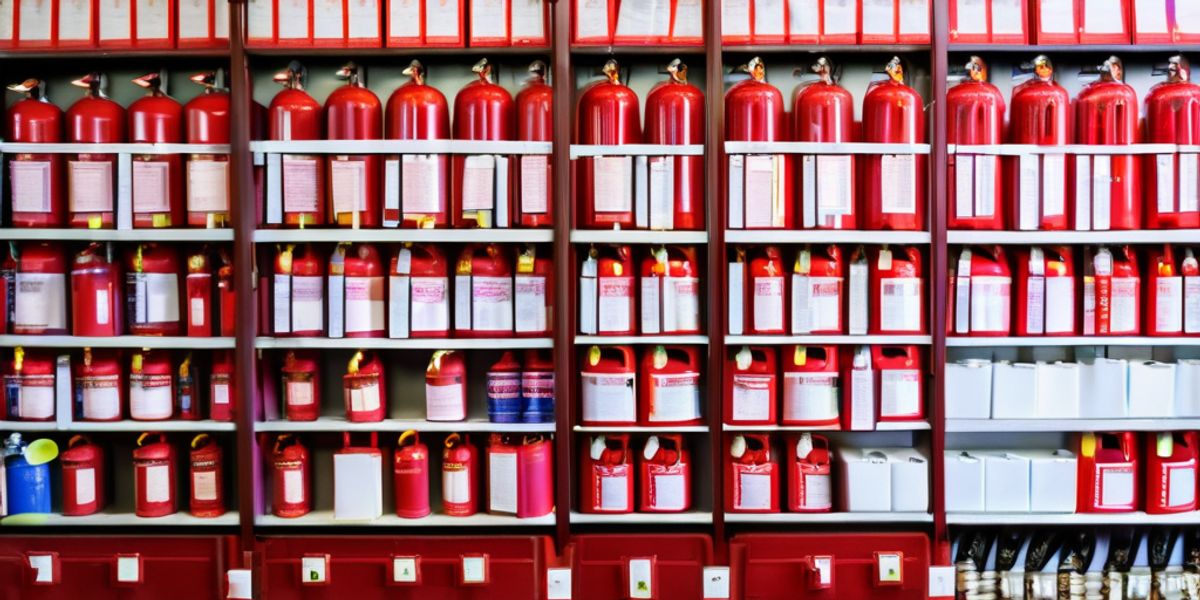 אספקה ותחזוקת מטפים בבניין