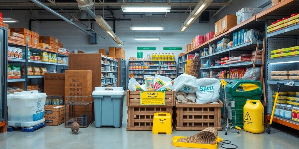 Verschillende muizenvallen en preventieve maatregelen voor ongedierte.