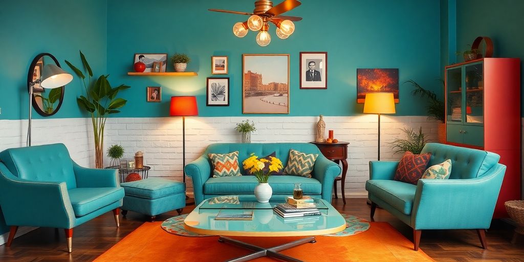 Como Usar Elementos de Decoração Retrô com Sofisticação: Dicas para um Toque Elegante no Seu Espaço
