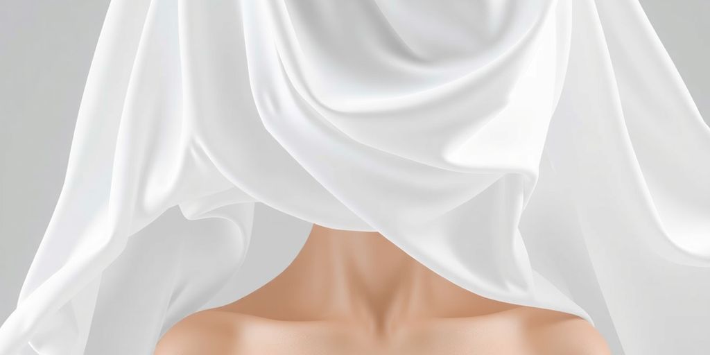 AI transforming fabric textures on a digital model.