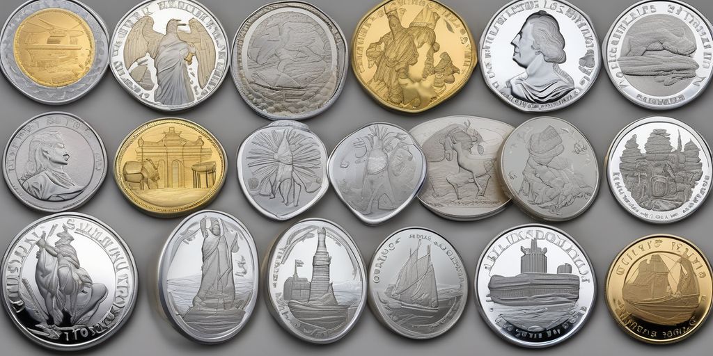 silver coins from around the world and popular American silver coins