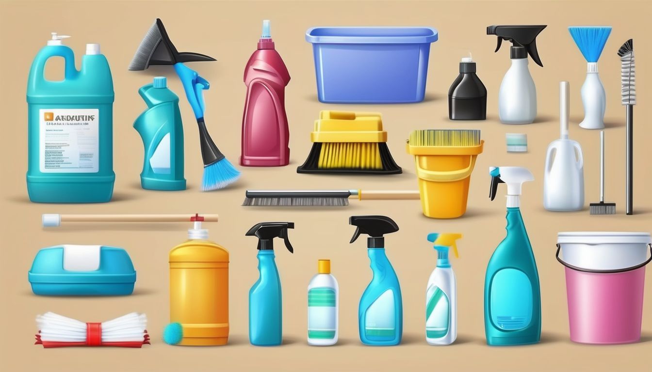 office cleaning supplies