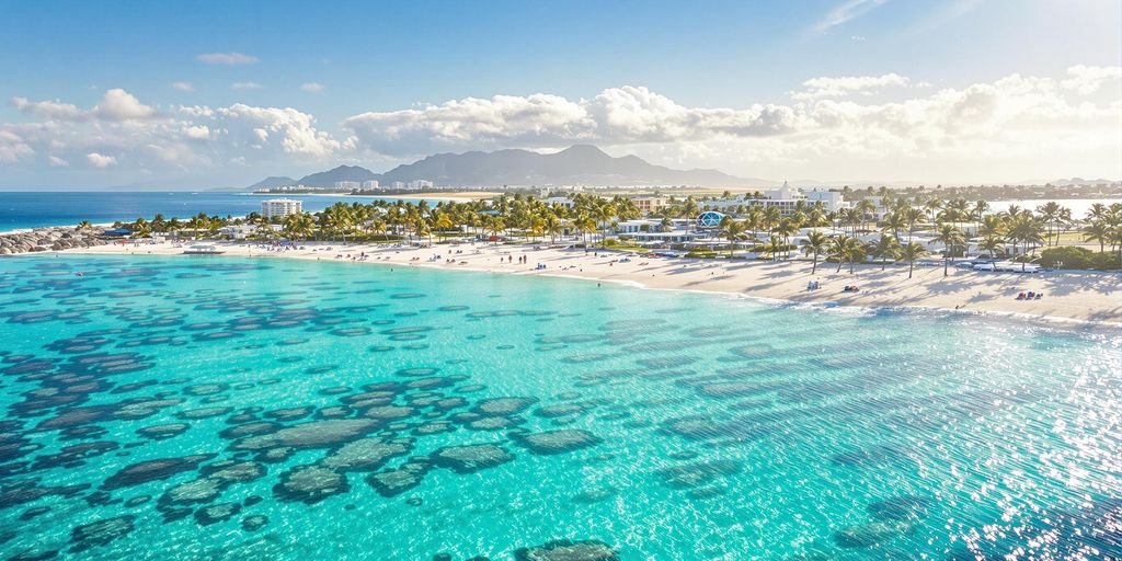 Beautiful beach at Krystal Los Cabos in 2025.