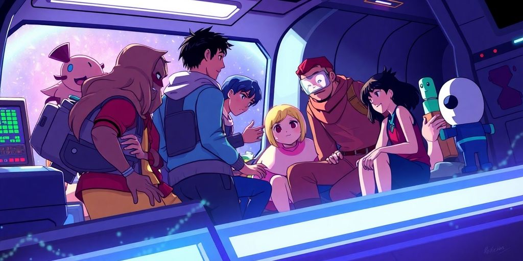 Friends playing Among Us on their phones together.