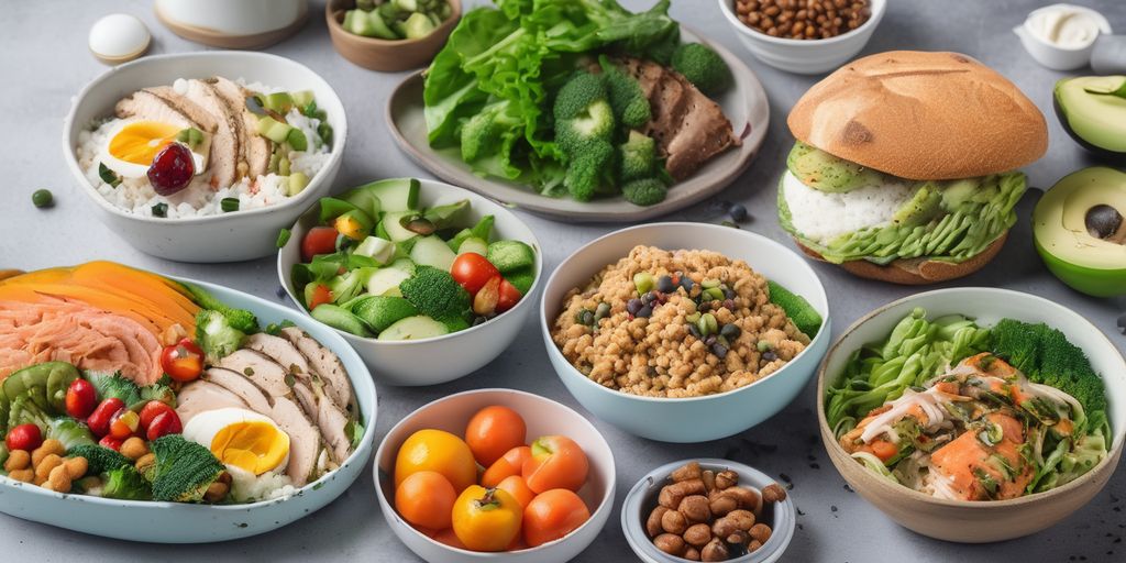 healthy lunch options for diabetes meal plan