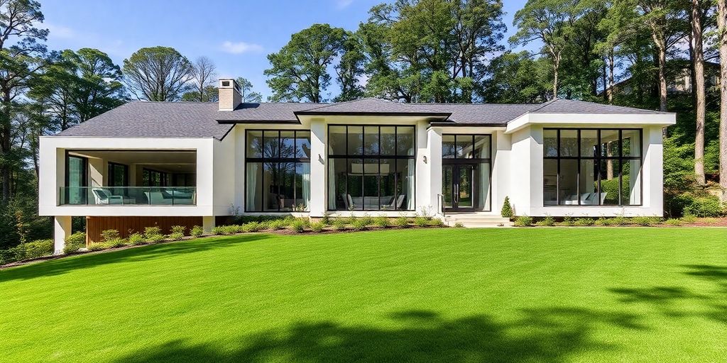 Luxury custom home construction in Buckhead.