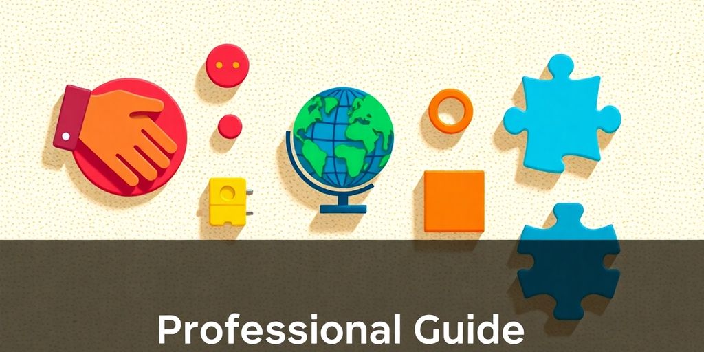 Skills list on illustrative background.