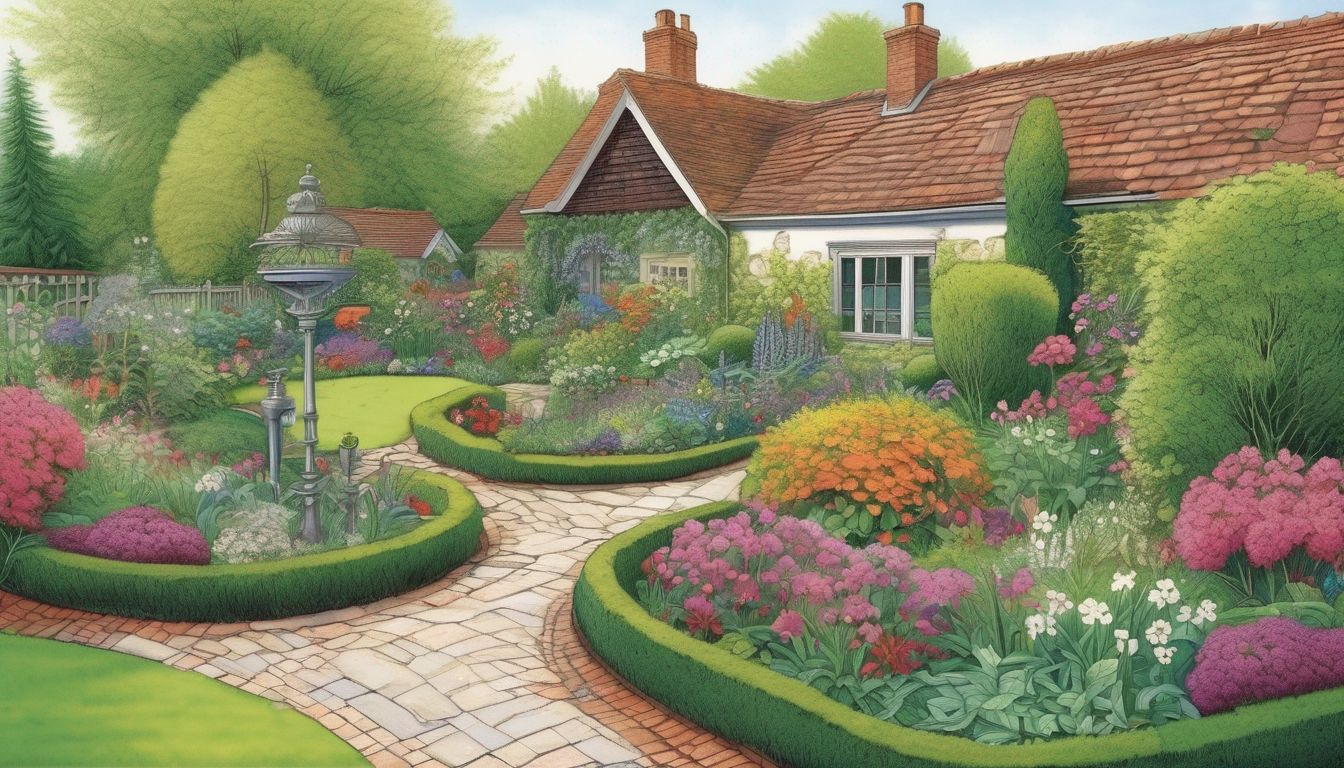 beautiful garden maintenance