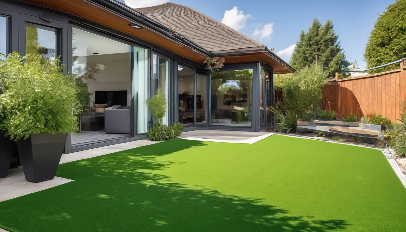 artificial grass high-traffic lawn