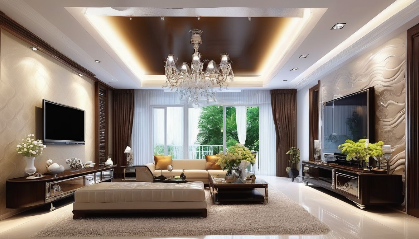 stylish home ceiling decor