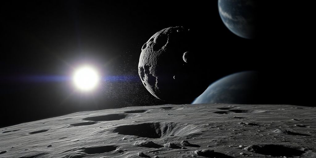 Impact astéroïde Lune