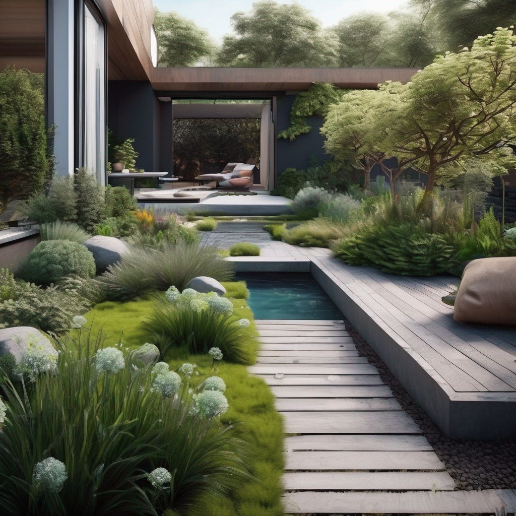 sustainable landscape design beautiful outdoor garden