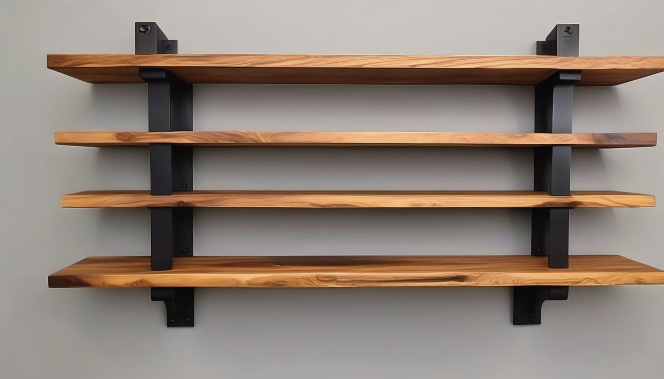 beginner woodworking project wooden wall shelves
